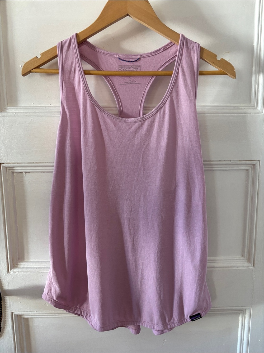 Patagonia Lilac Women’s Capilene Cool Trail Racerback Tank Top